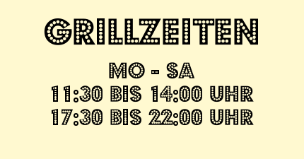 die Grillzeiten im Steg 7
