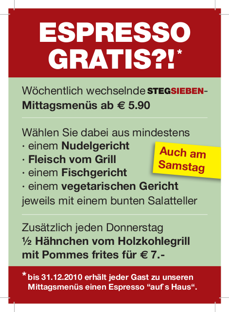 Gratis Espresso